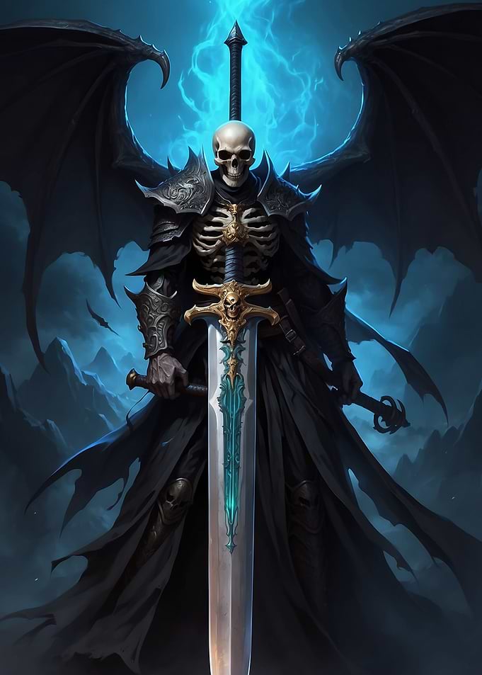 The skull demon