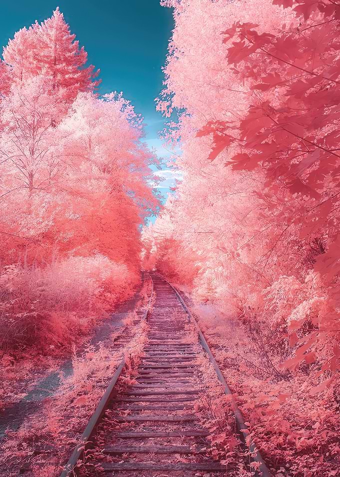 Beautiful sakura pink