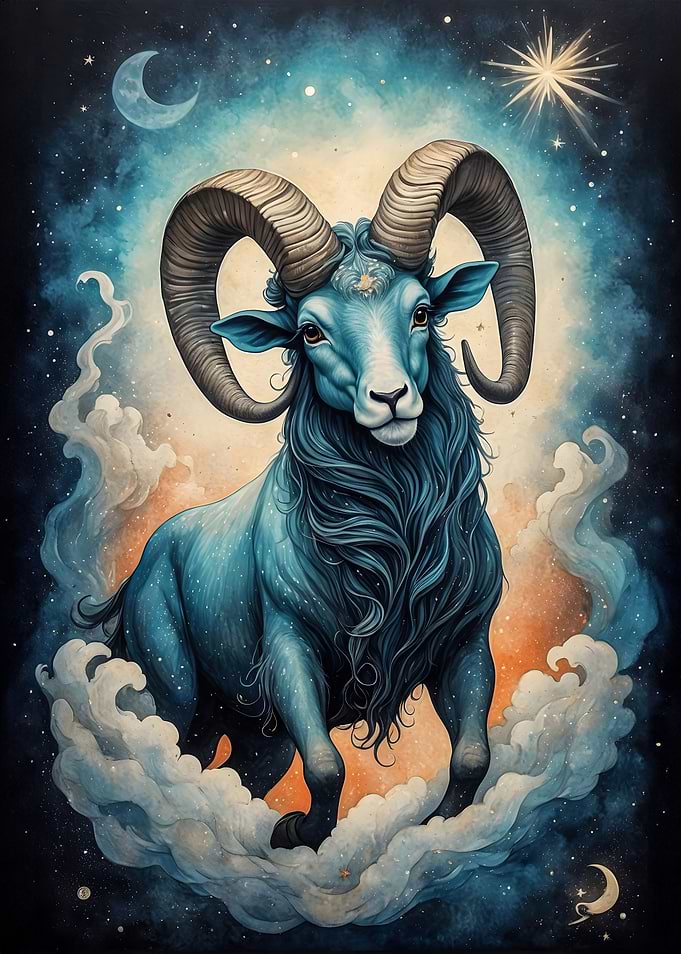 Whimsical Astral Card