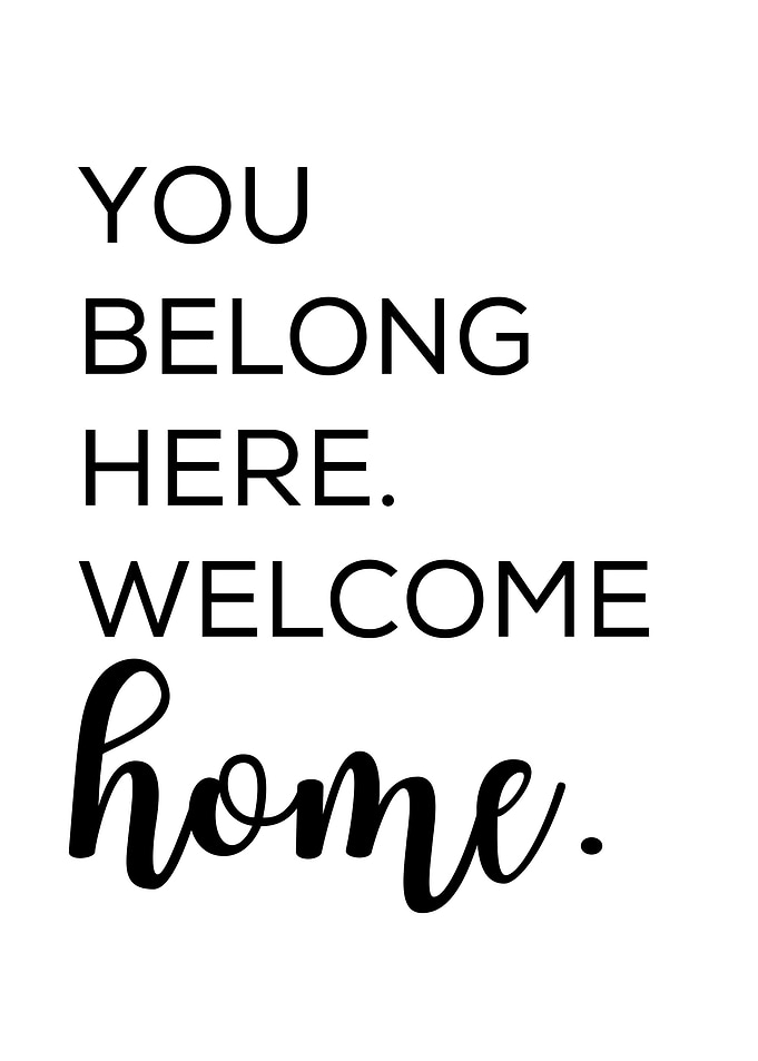 welcome to my home