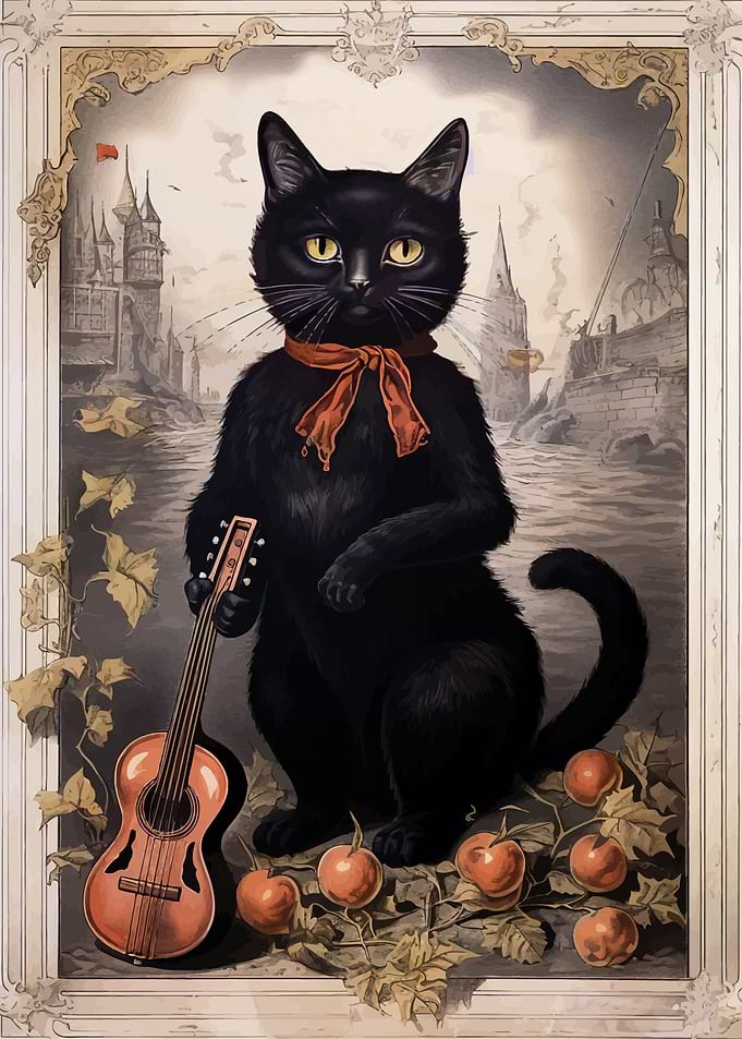 Black Cat Musician
