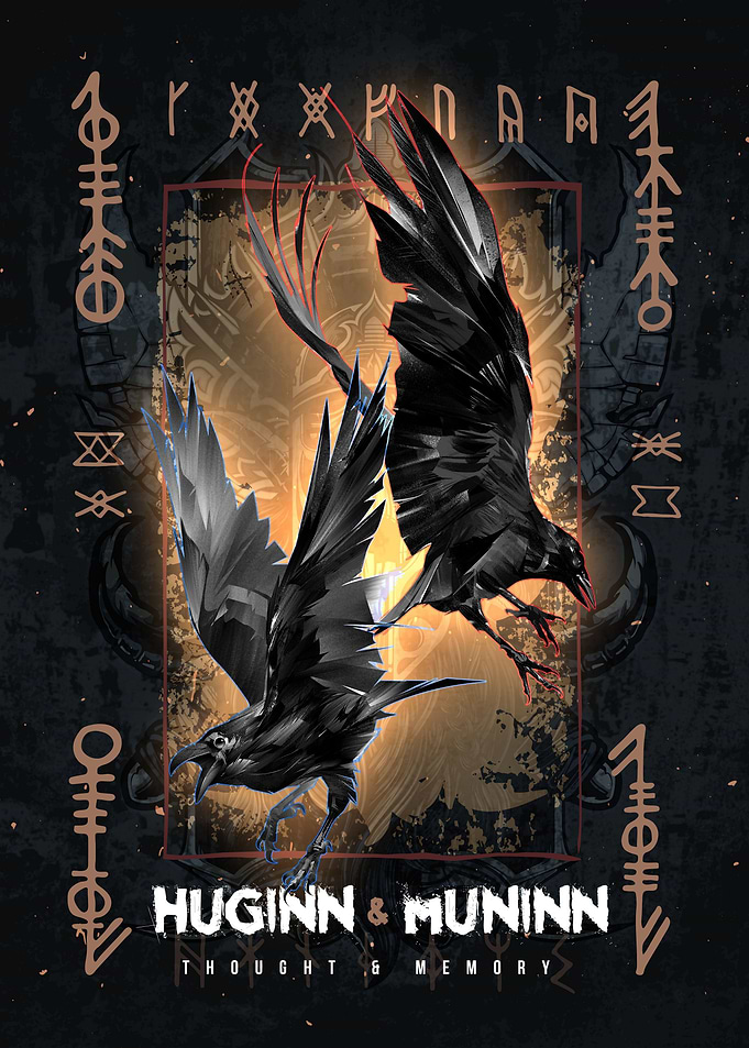 Huginn and Muninn