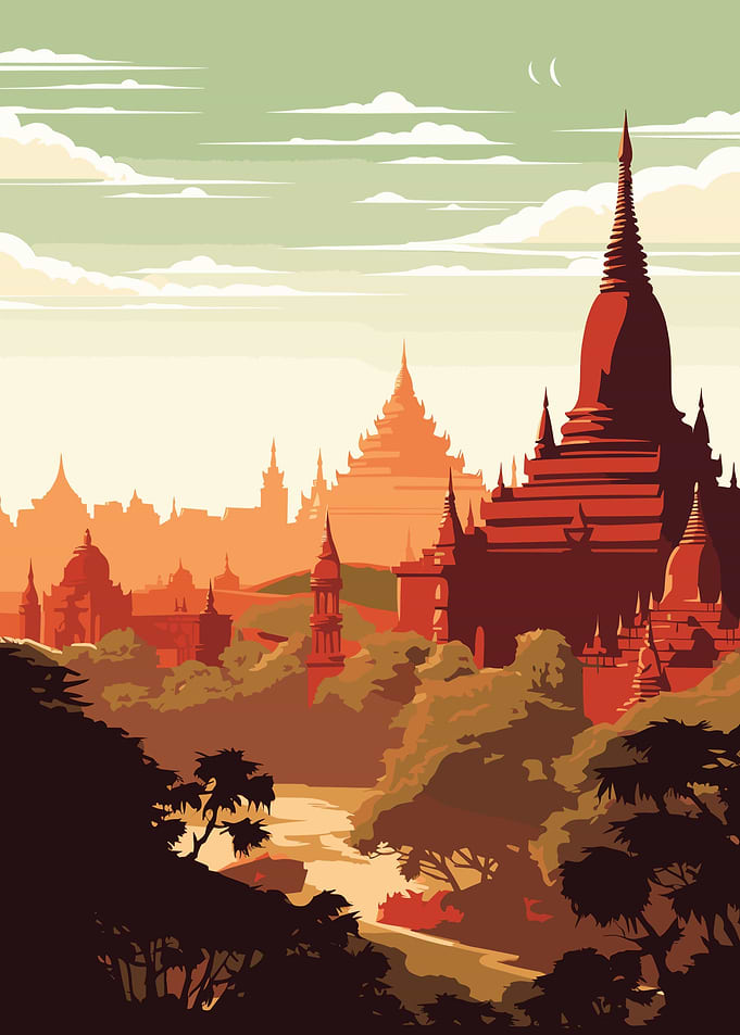 Myanmar Sunset