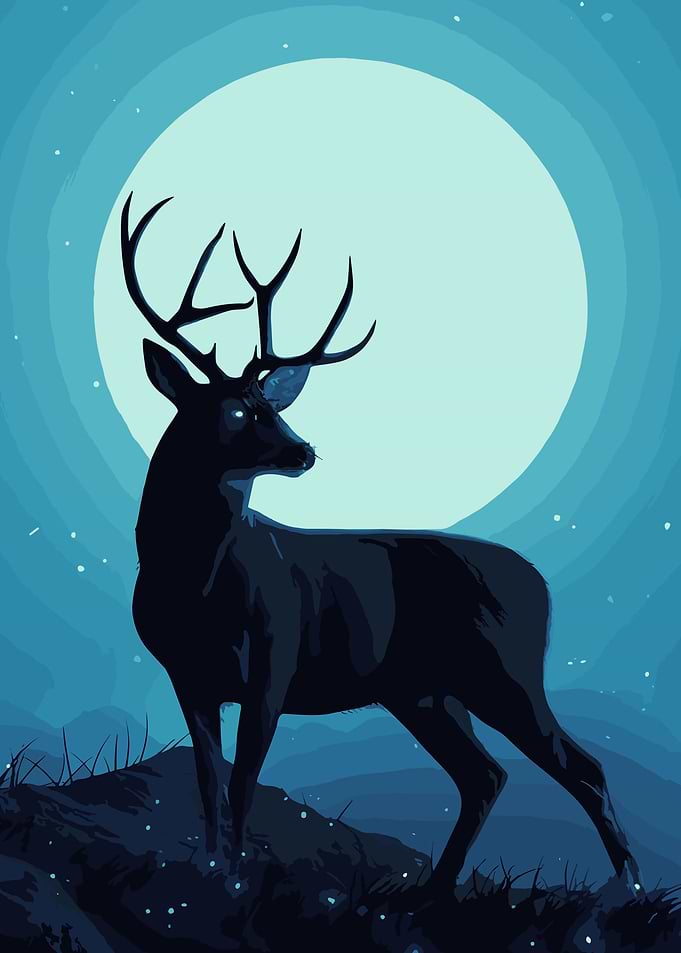 reindeer artwork
