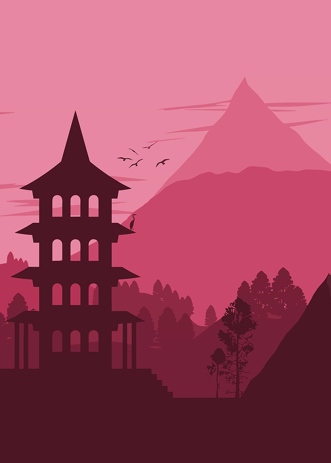 Japanese Nature Pink