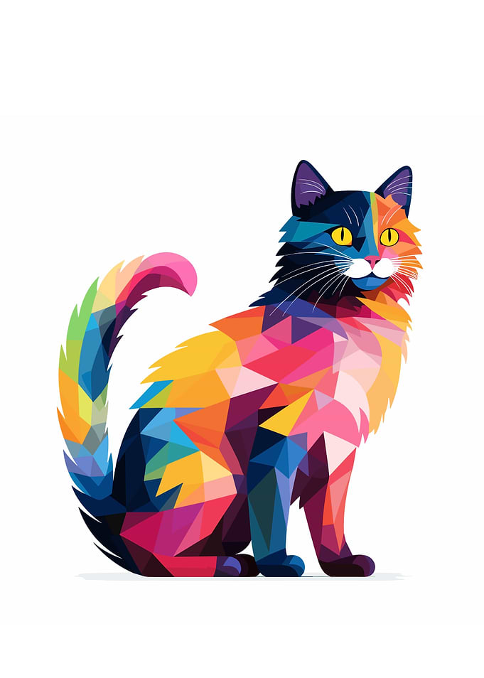 Animal WPAP Pop Art