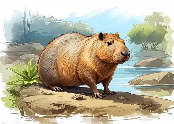 Capybara Animal