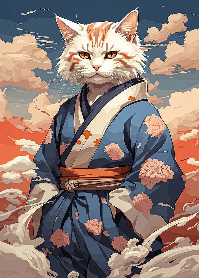 Samurai Cat
