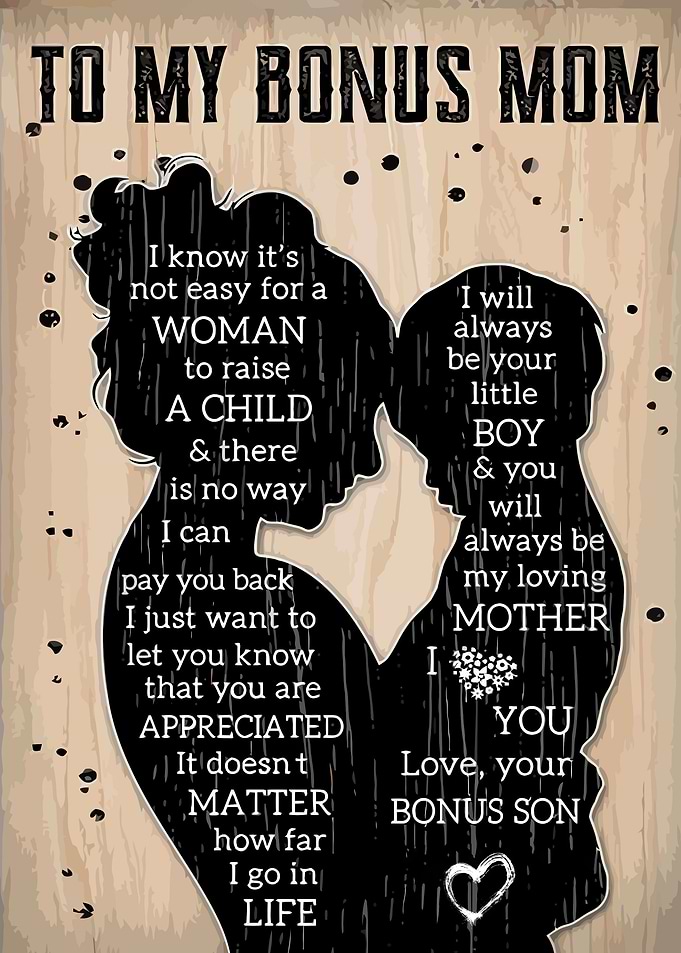 To My Bonus Mom