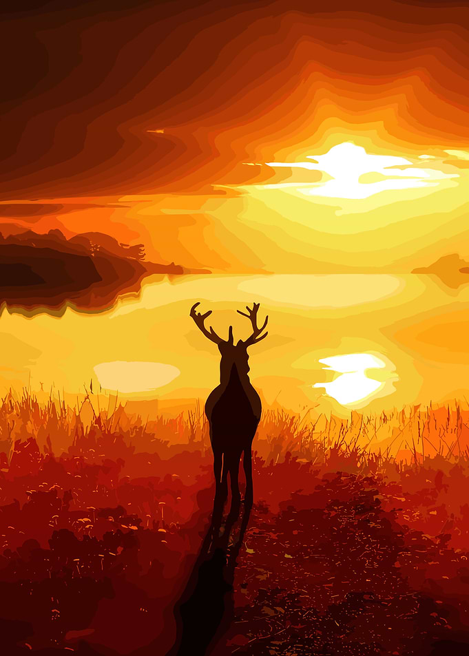 reindeer artwork
