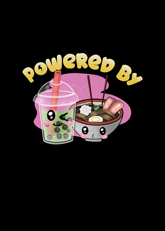 powered by ramen boba tea