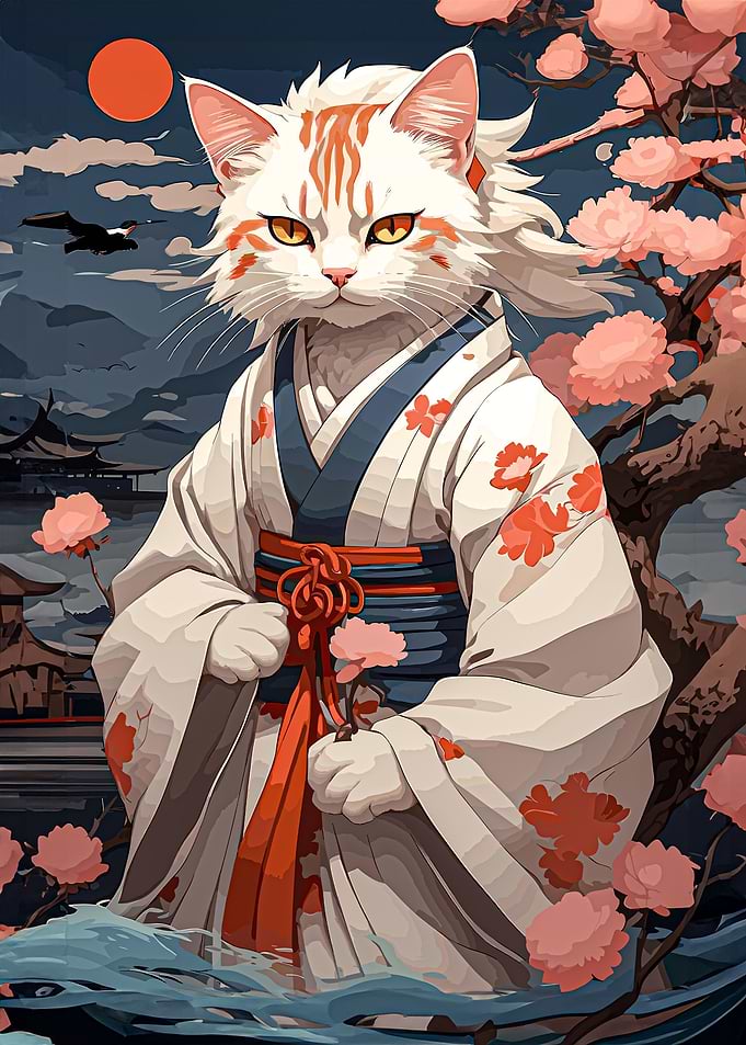 Samurai Cat