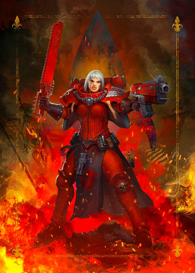 Bloody Rose Battle Sister