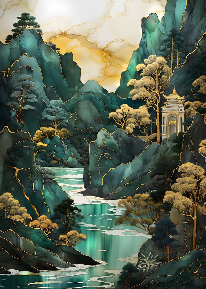 Seaside Cliff Temple
