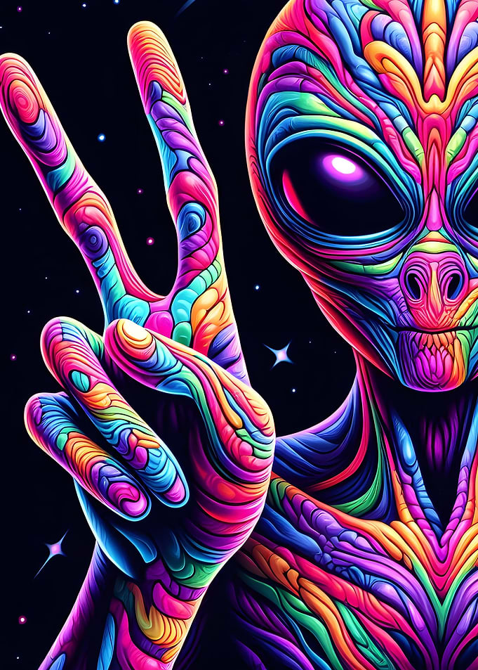 We come in Peace