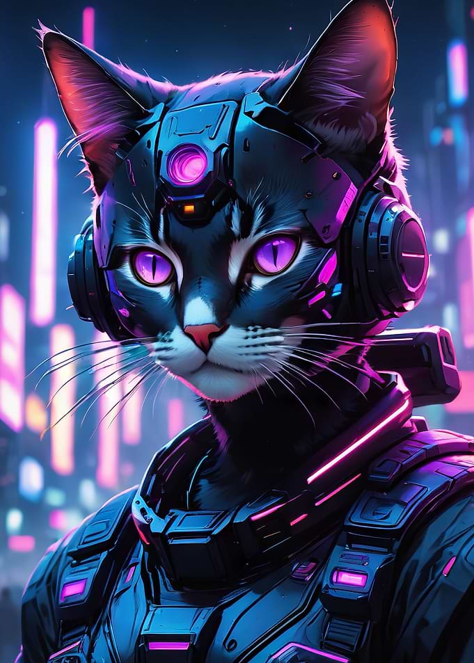 CAT ASTRONAUT 4