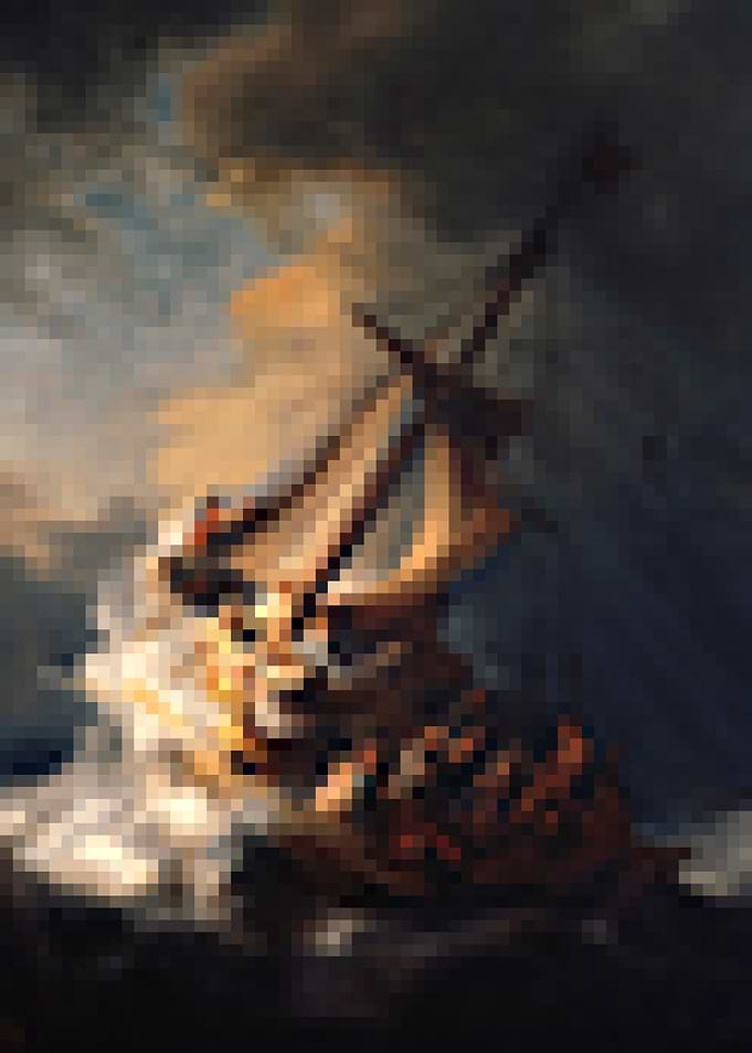 The Storm Pixel of Galilee