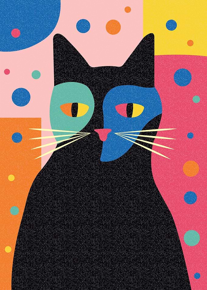 Minimalist Cat