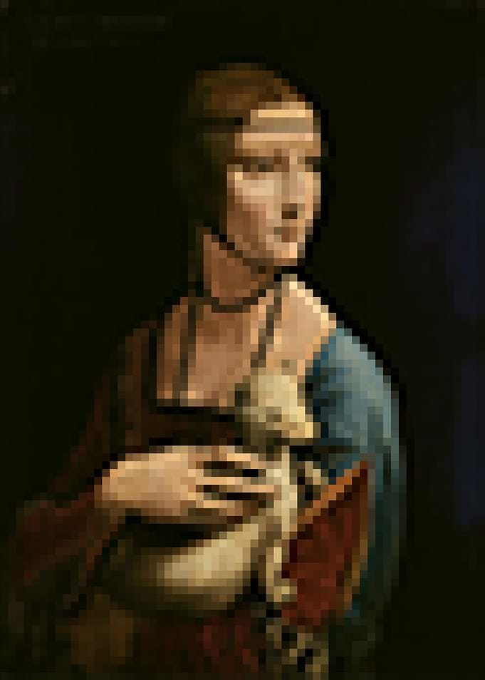 The Pixel with an Ermine