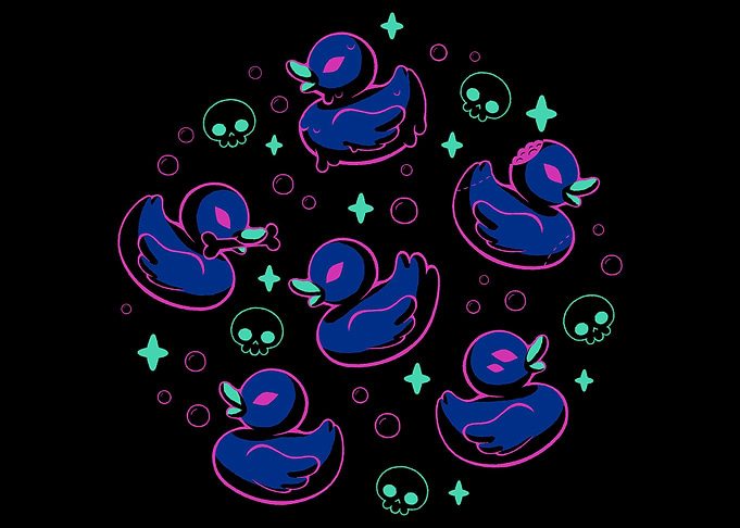 Creepy Cute Rubber Ducks