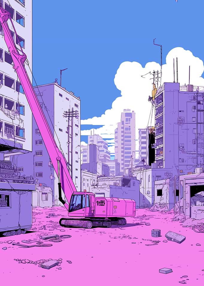 Lofi Pink Retro