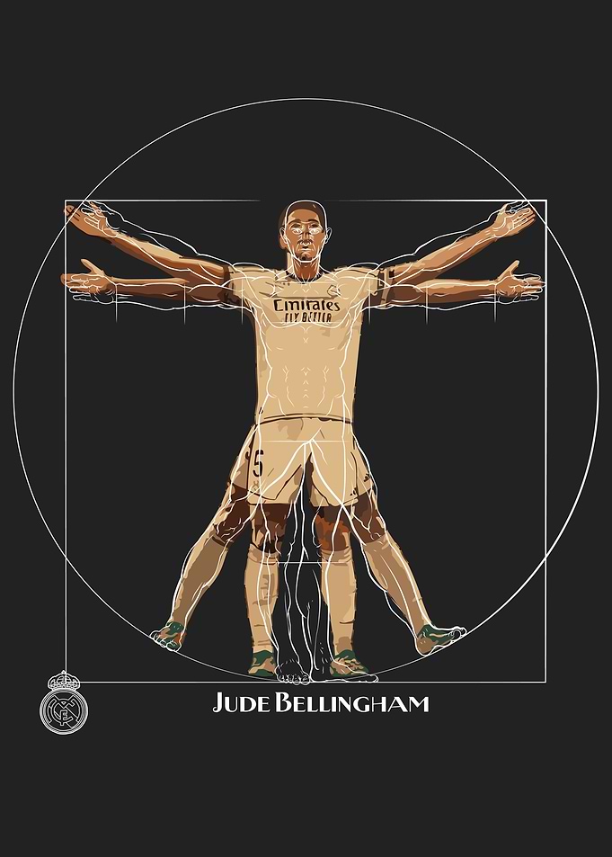 Jude Bellingham Vitruvian