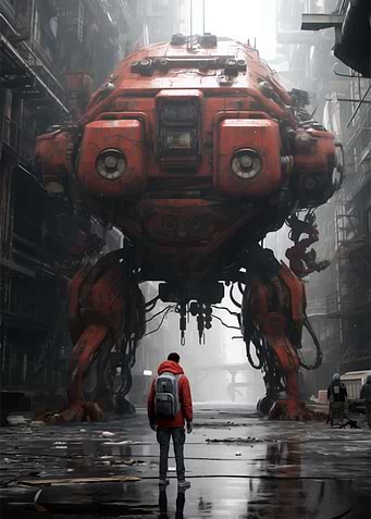 Gamer vs robot