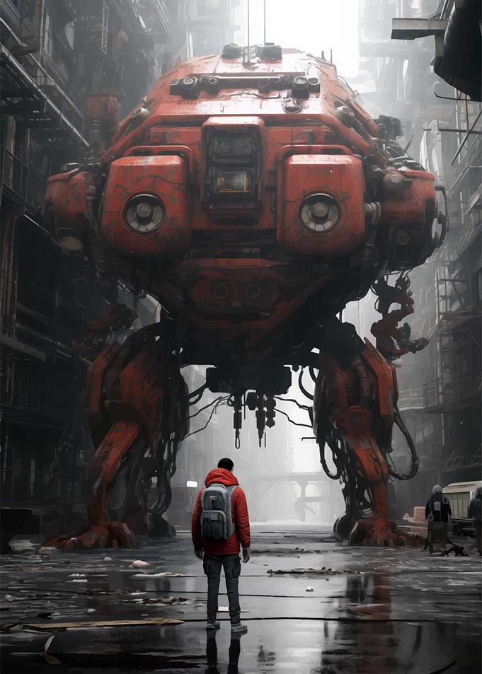 Gamer vs robot