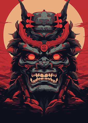 Samurai Mask