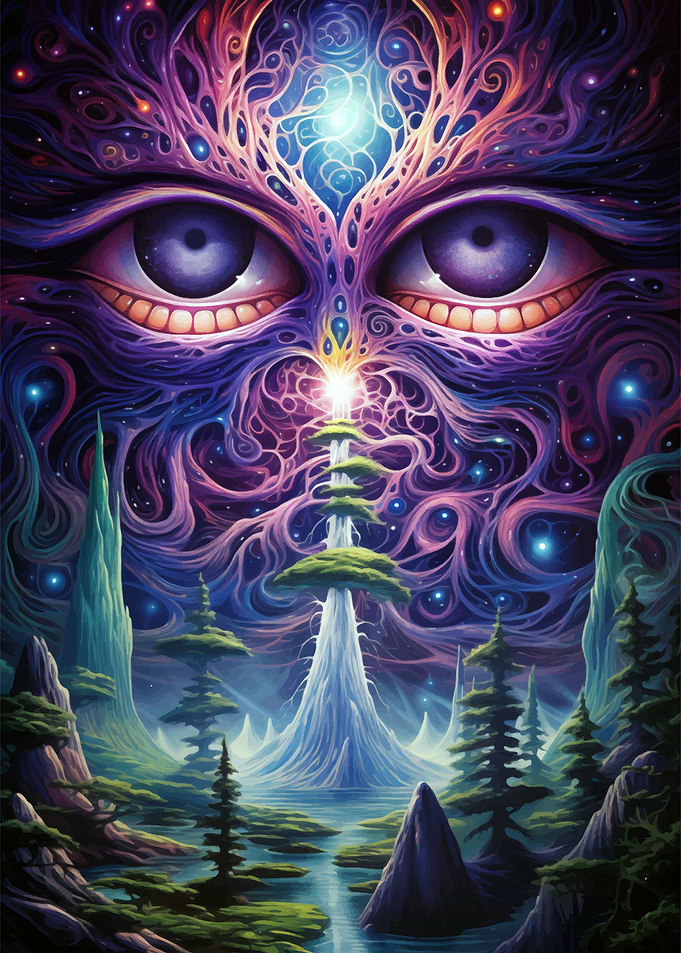God of nature, gods eyes