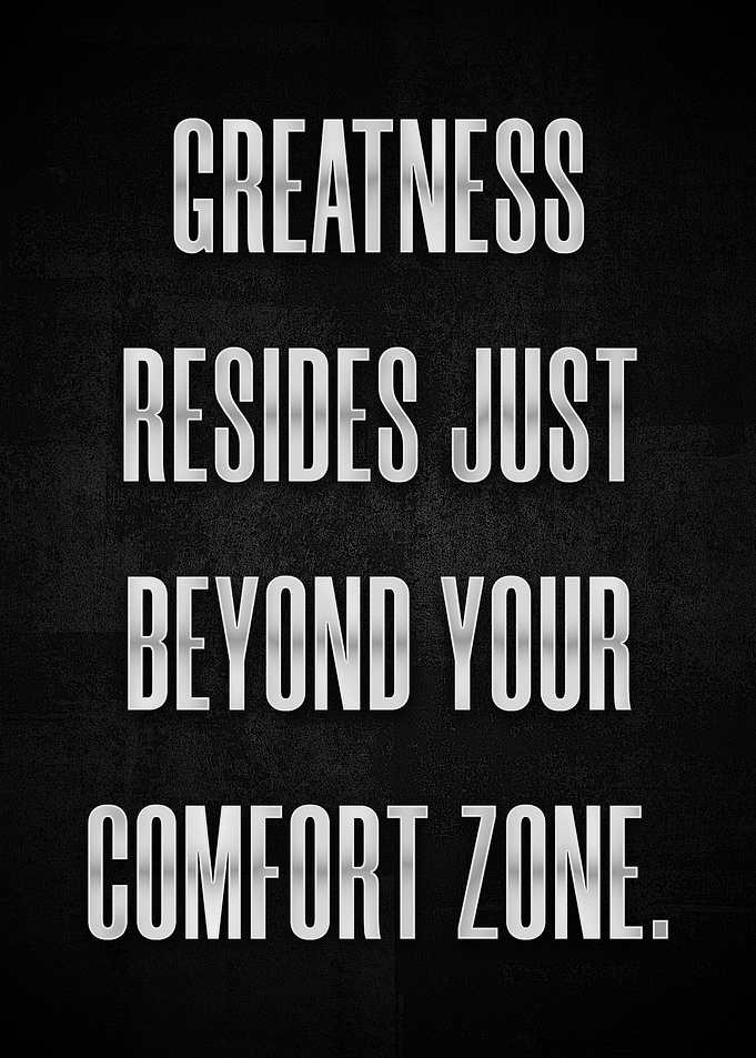 Greatness resides just