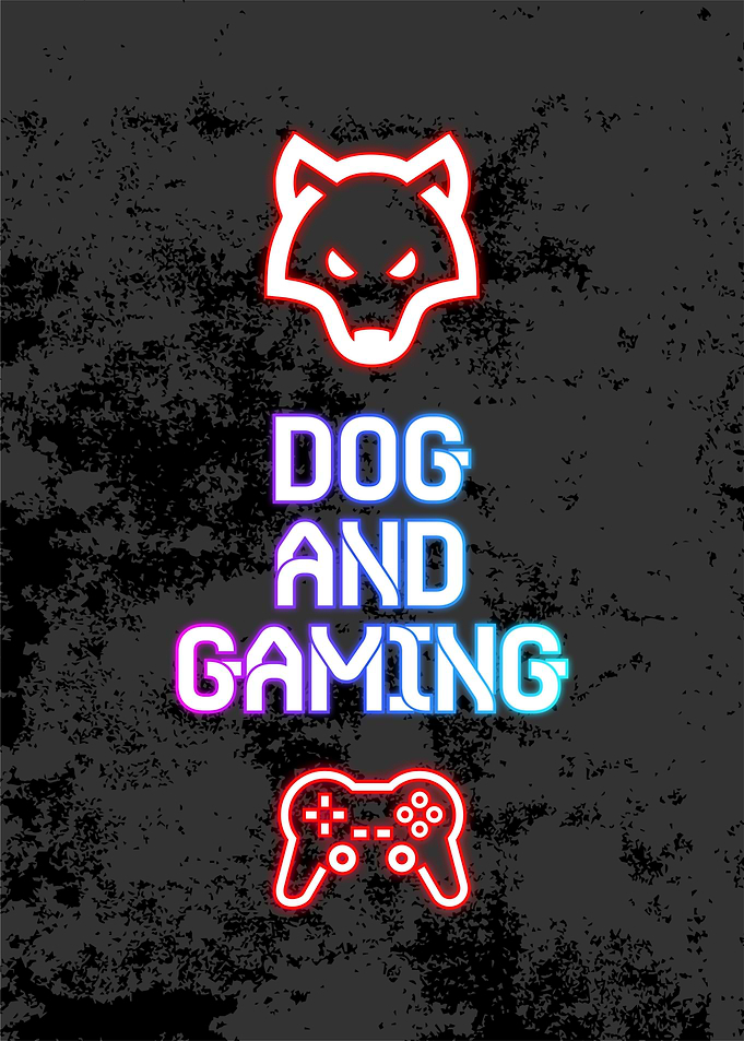 dog and gaming