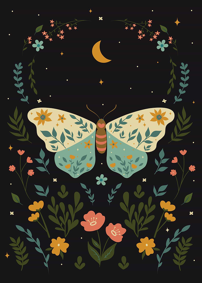 Lunar Butterfly
