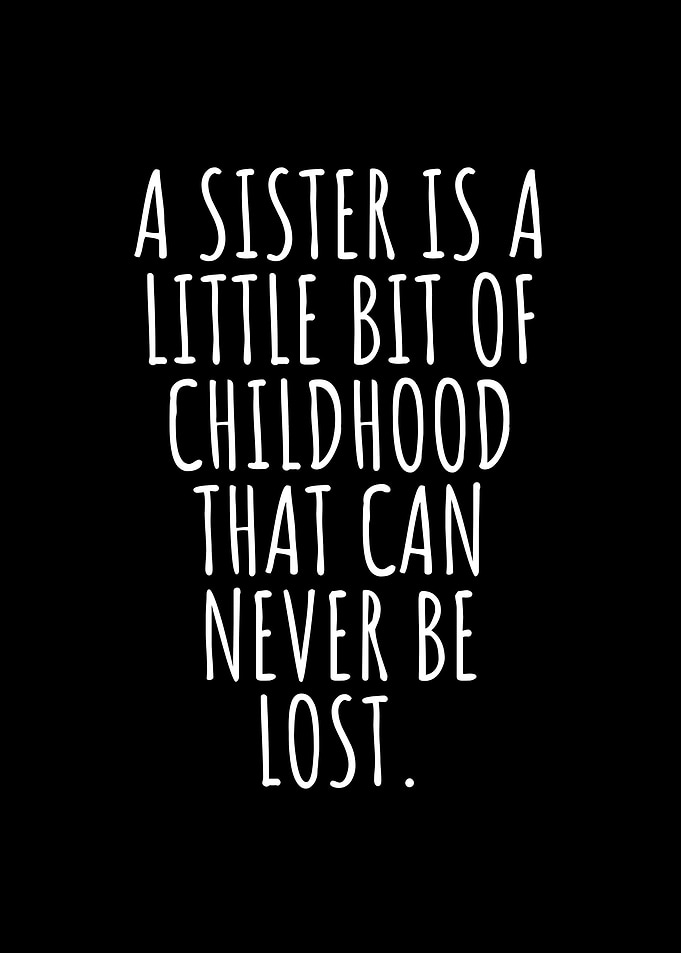 sister appreciation