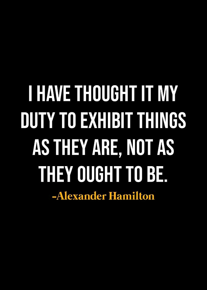 Alexander Hamilton Quotes