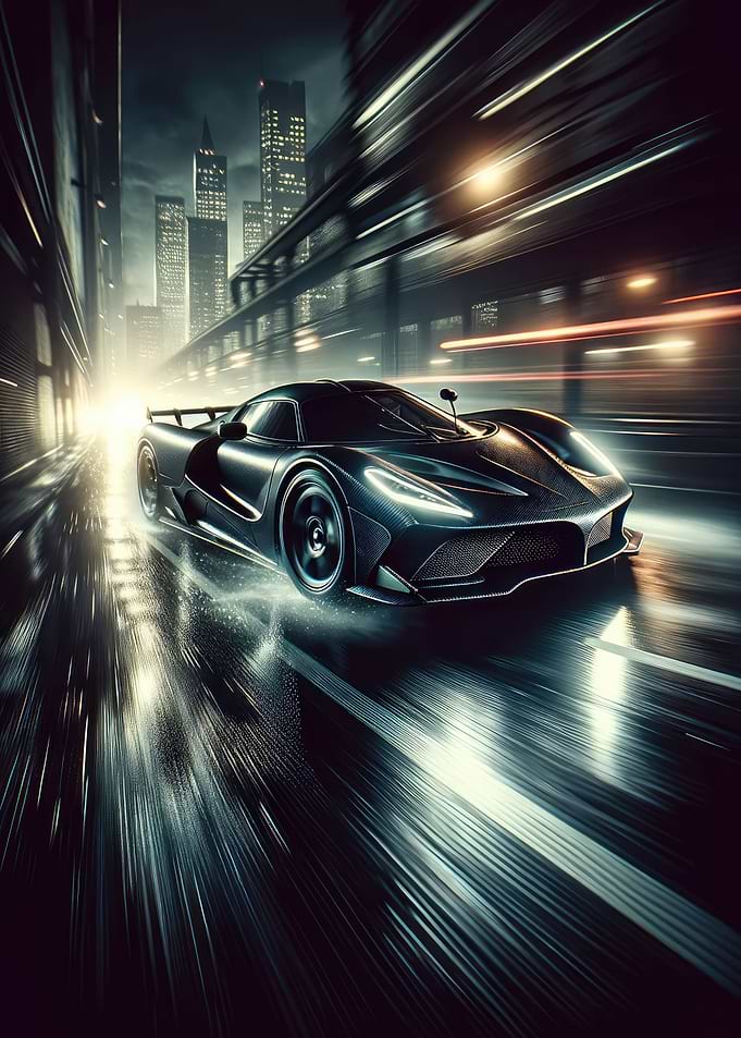 Super sport car aesthetic