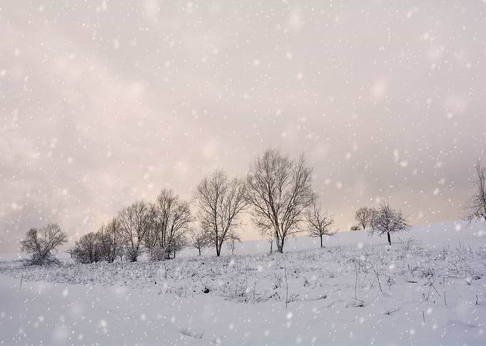 Its snowing