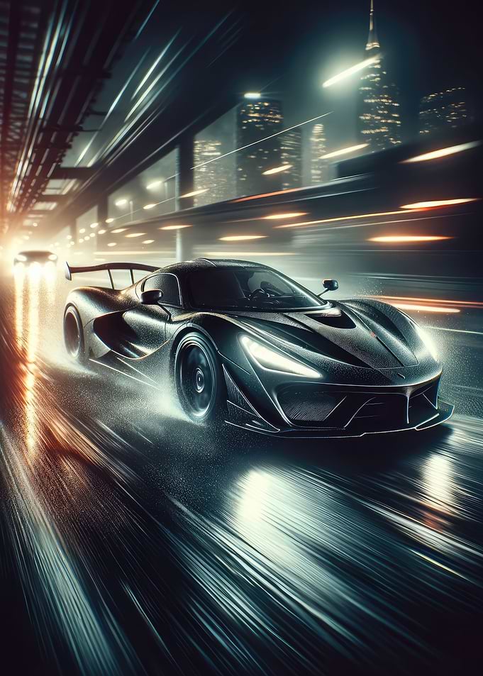 Super sport car aesthetic
