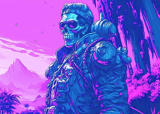 Space Pirate Cyberpunk