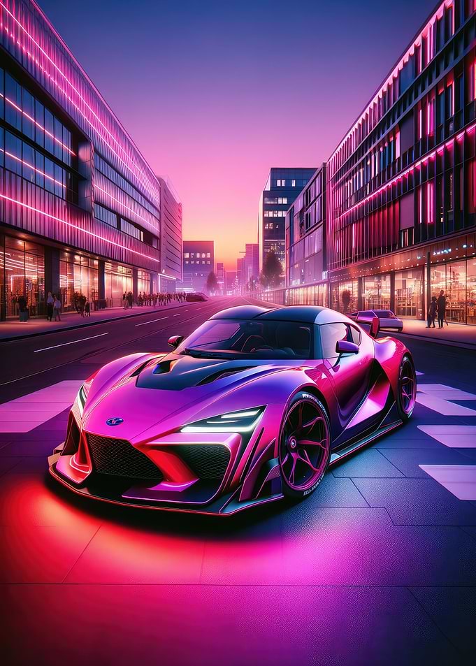 Super sport car aesthetic
