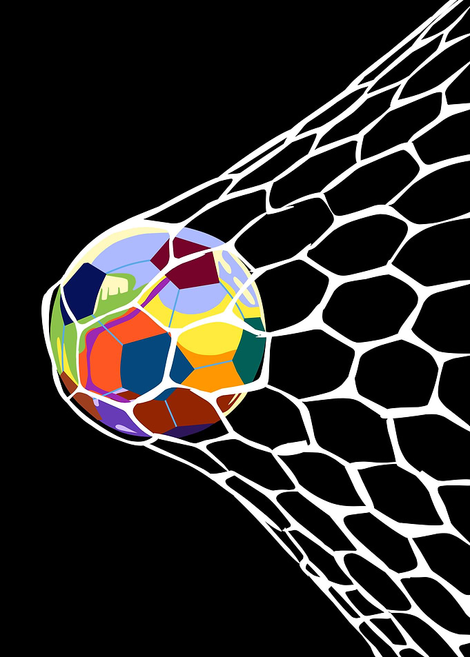 Football pop art