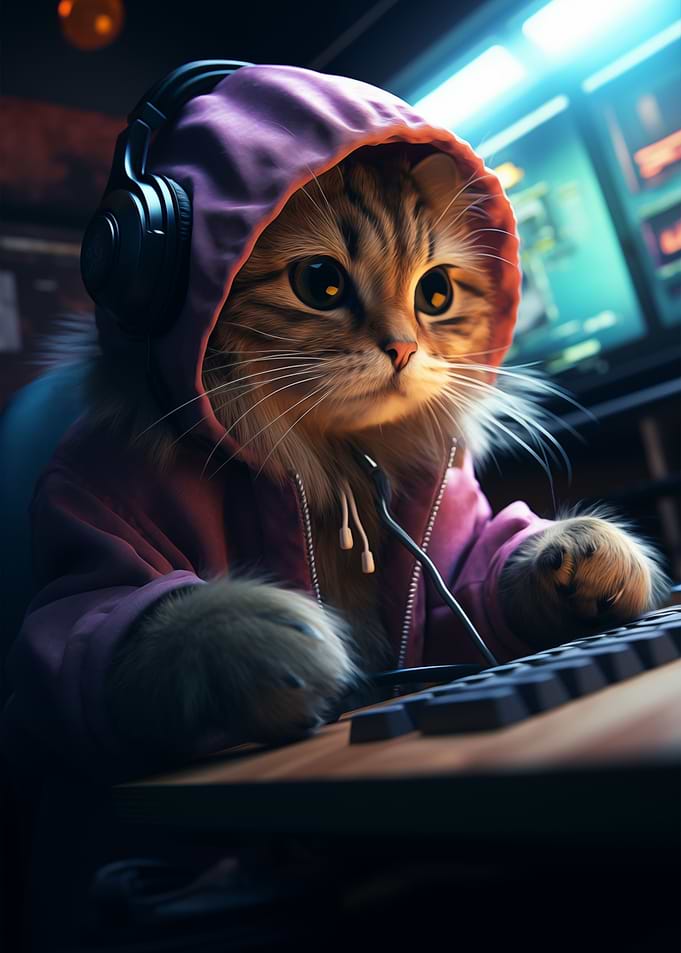 Gamer Cat