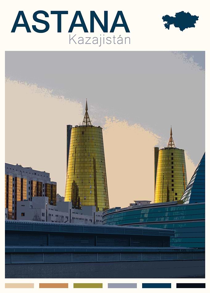 ASTANA TRAVEL POSTERS