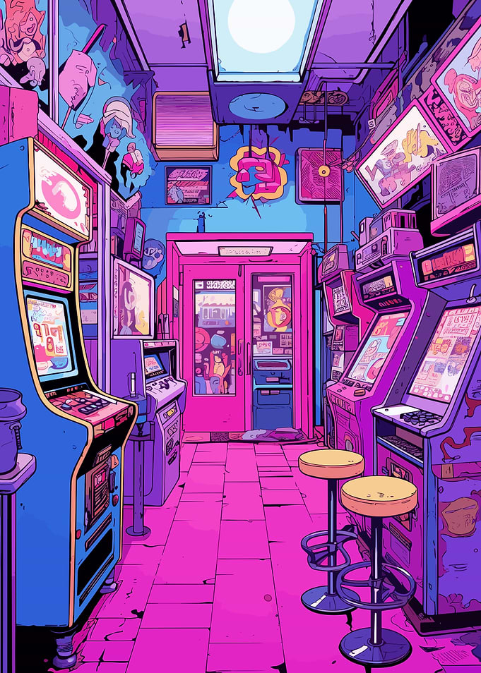 Lofi Pink Retro