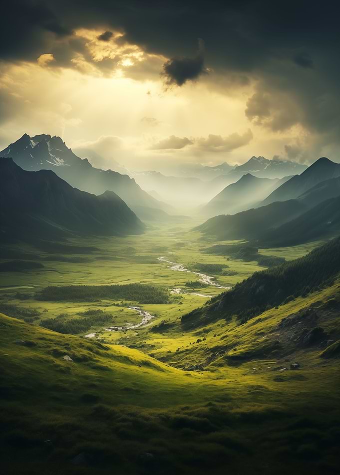 Moody Green Valley