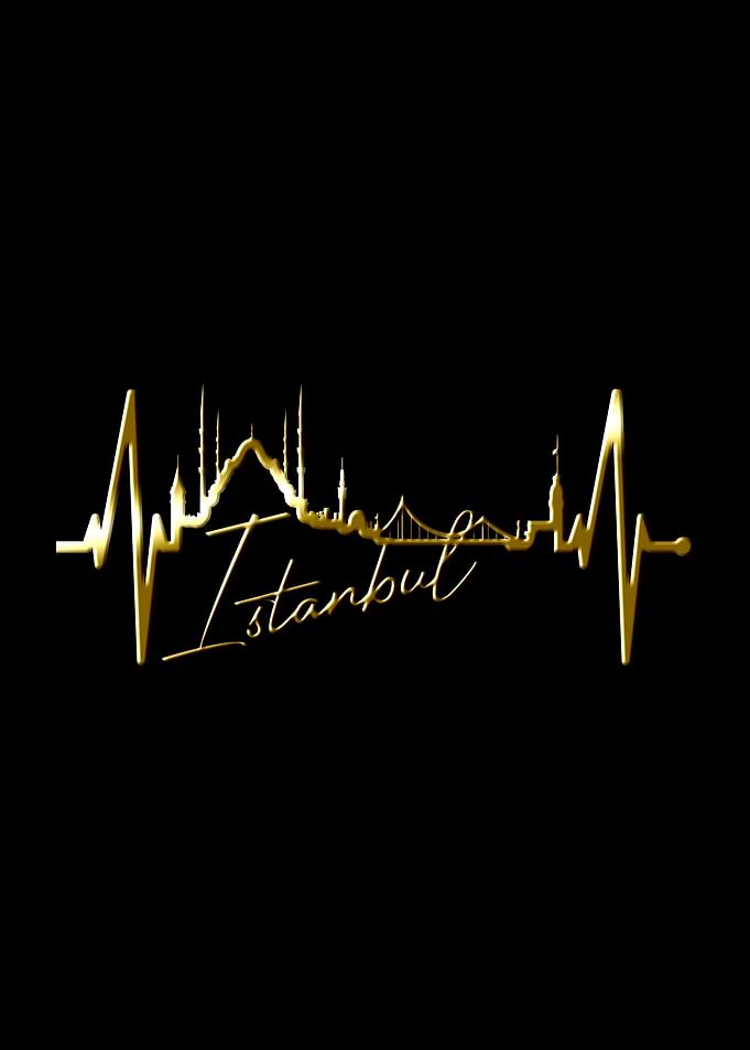 Istanbul Skyline Heartbeat