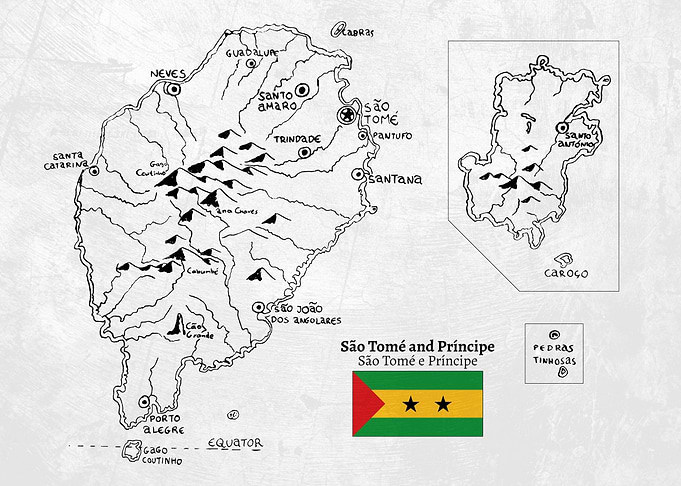 Sao Tome and Principe Map