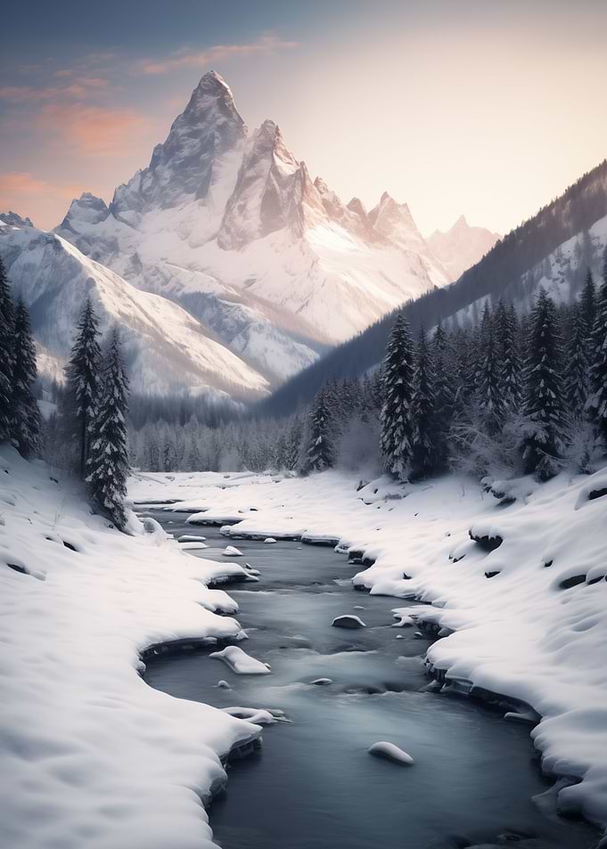Creek Snow Mountain