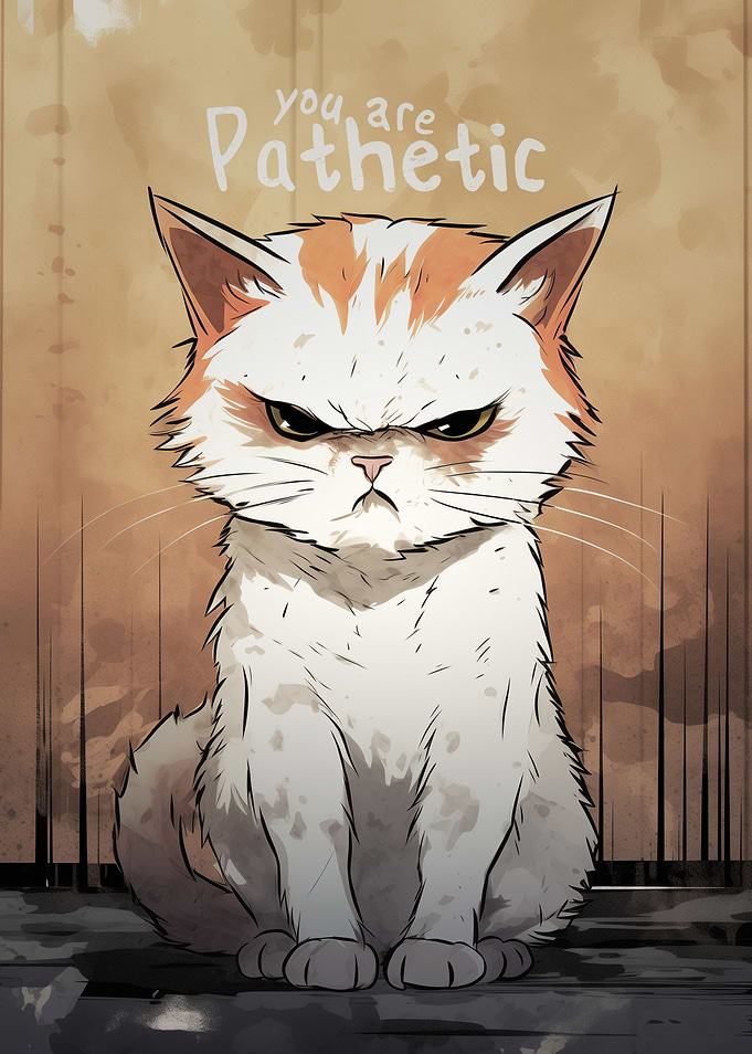 Art of Feline Discontent