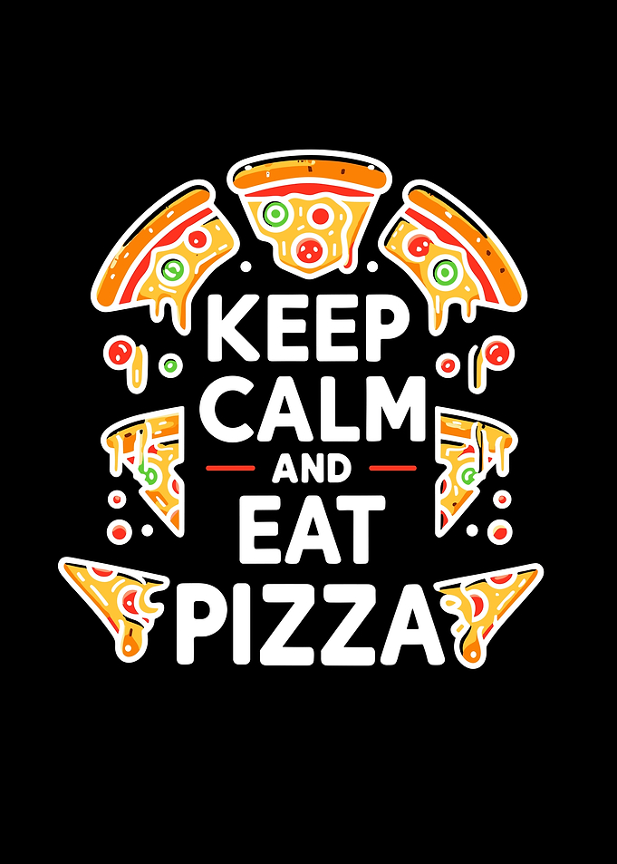Keep Calm and Eat Pizza